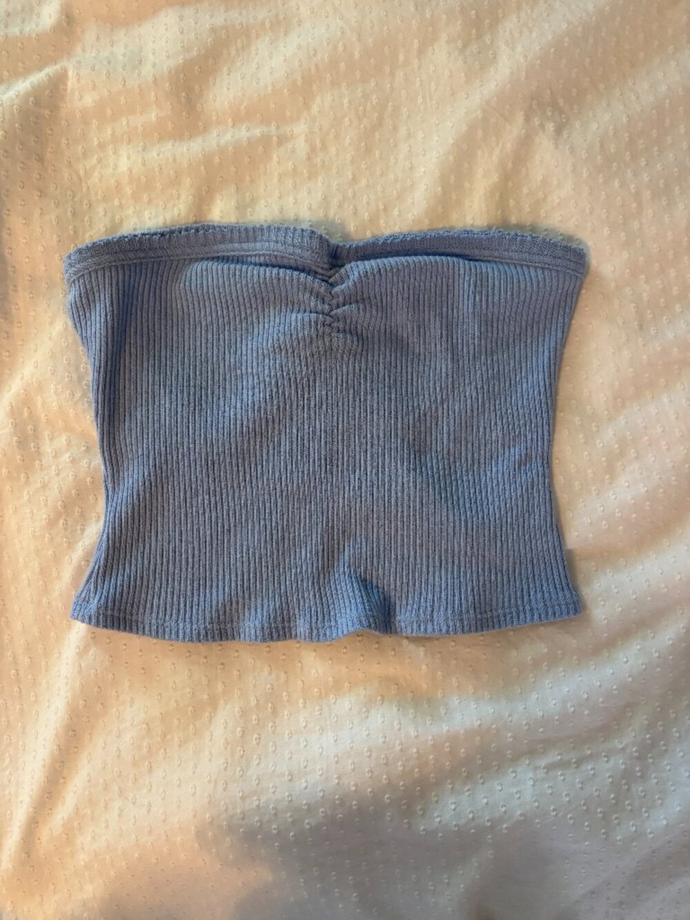 Urban Outfitters Sinched Ribbed Tube Top